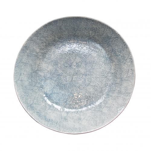 Fern Lace Duck Egg XL Deep Plate